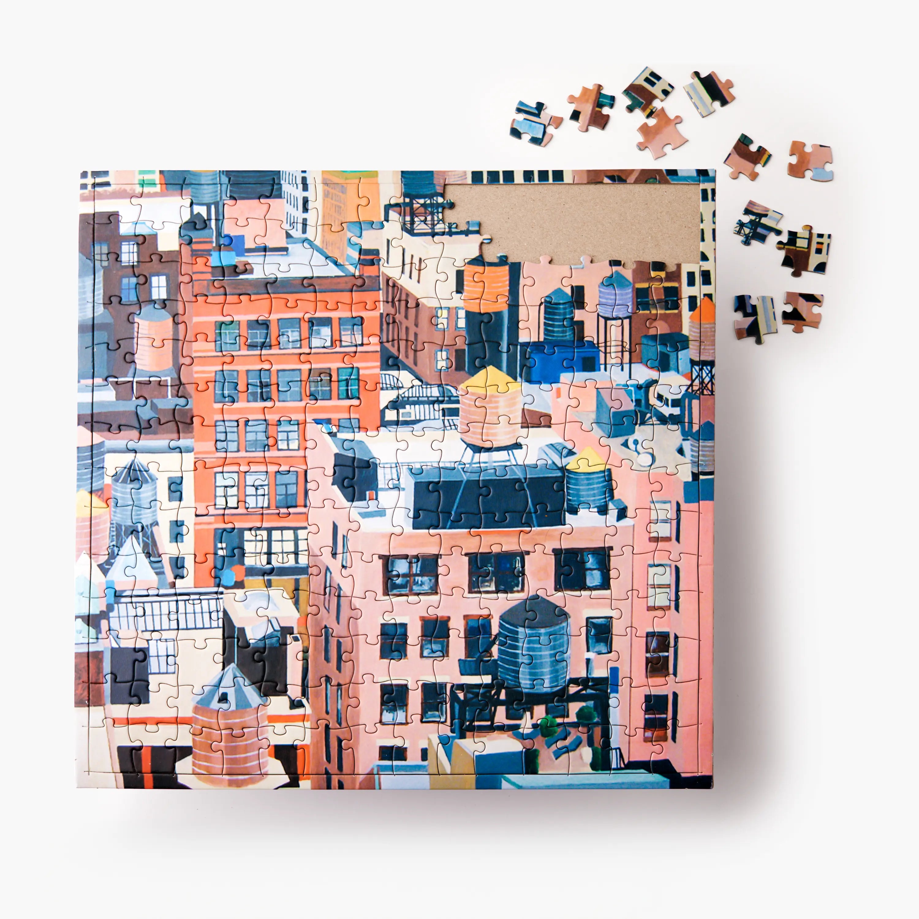 Manhattan Water Tanks by Toni Silber-Delerive